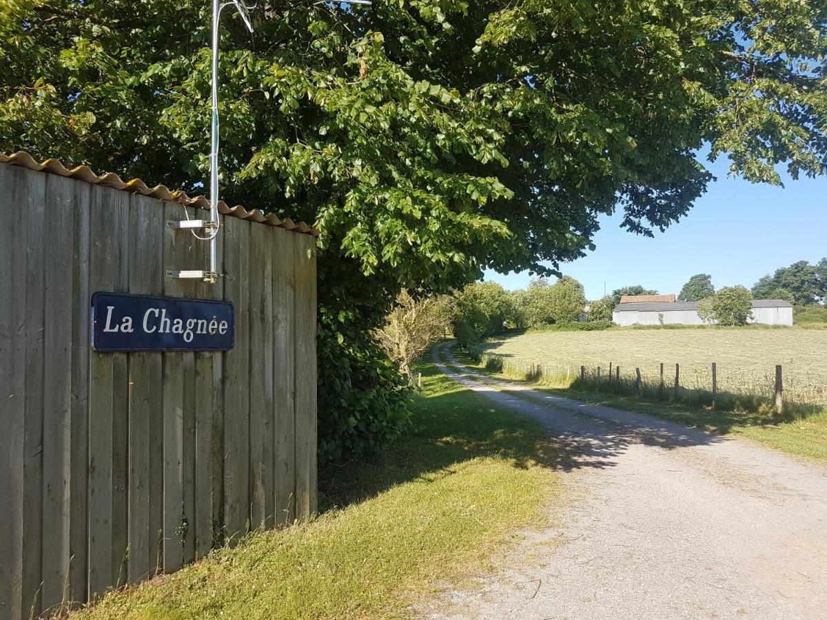 Camping De La Chagnee Saint-Aubin-le-Cloud Exterior foto