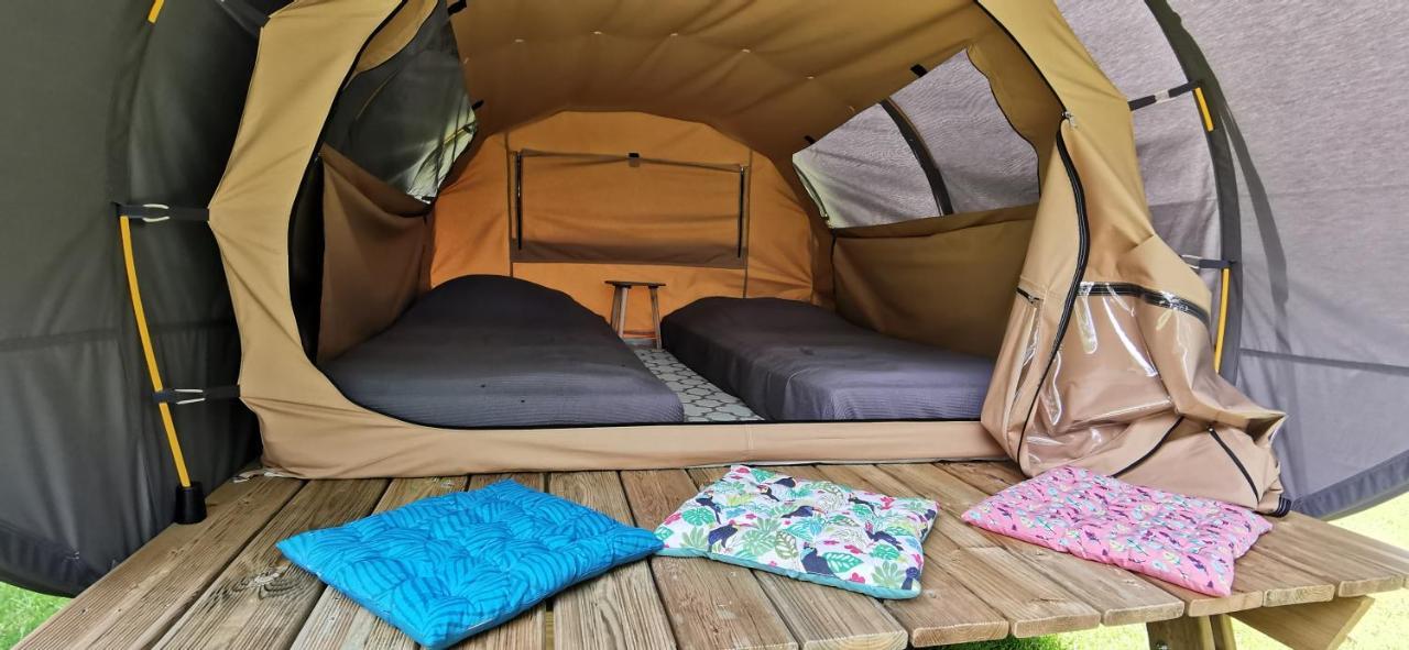 Camping De La Chagnee Saint-Aubin-le-Cloud Exterior foto
