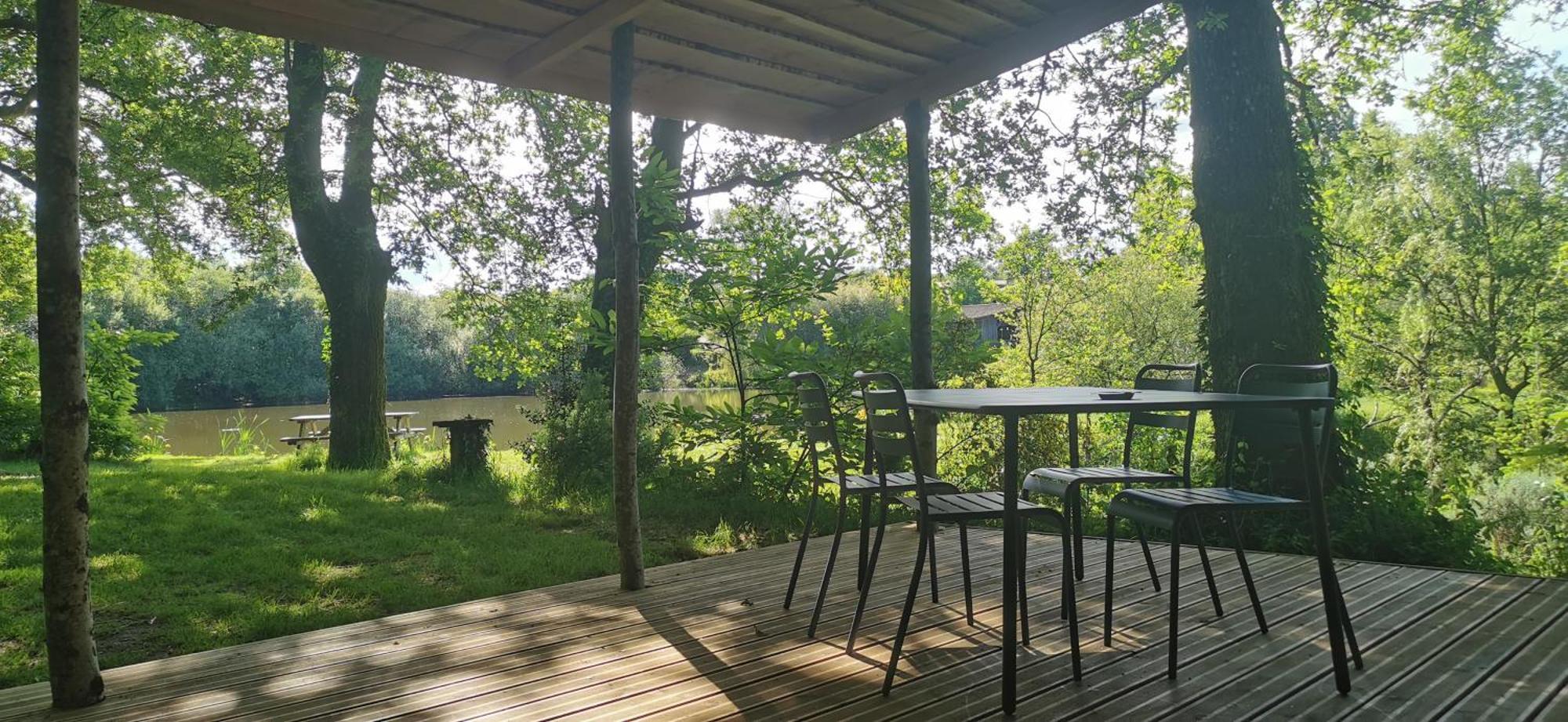 Camping De La Chagnee Saint-Aubin-le-Cloud Exterior foto